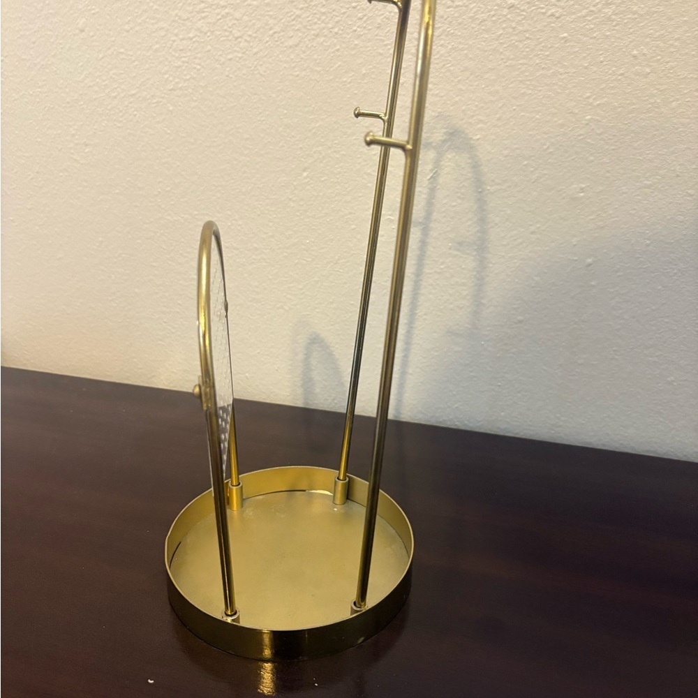 Urban Outfitters Gold Jewelry Holder Stand - Picture 4 of 9